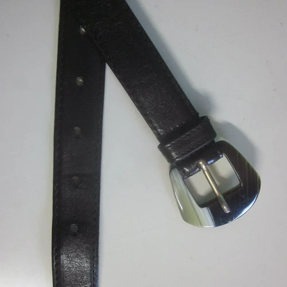 Vintage Italian Leather Belt  25